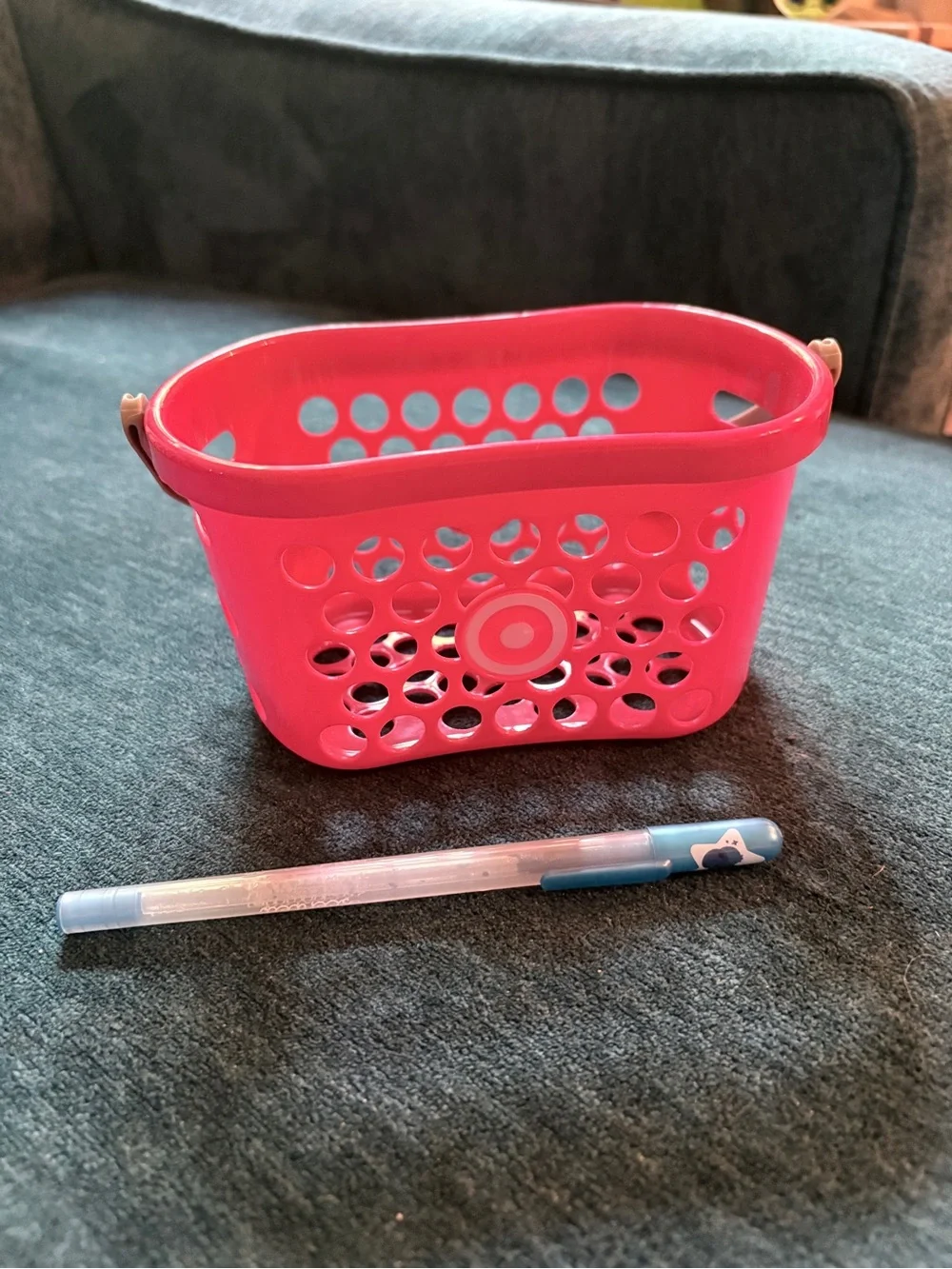 Target mini Shopping Basket with Bullseye Logo